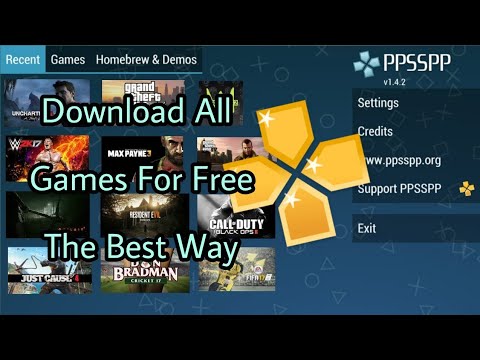 How to download iso games for ppsspp android